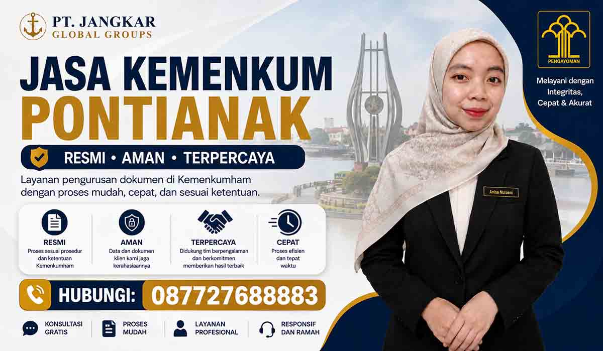 Jasa Kemenkum Pontianak Resmi Aman dan Terpercaya