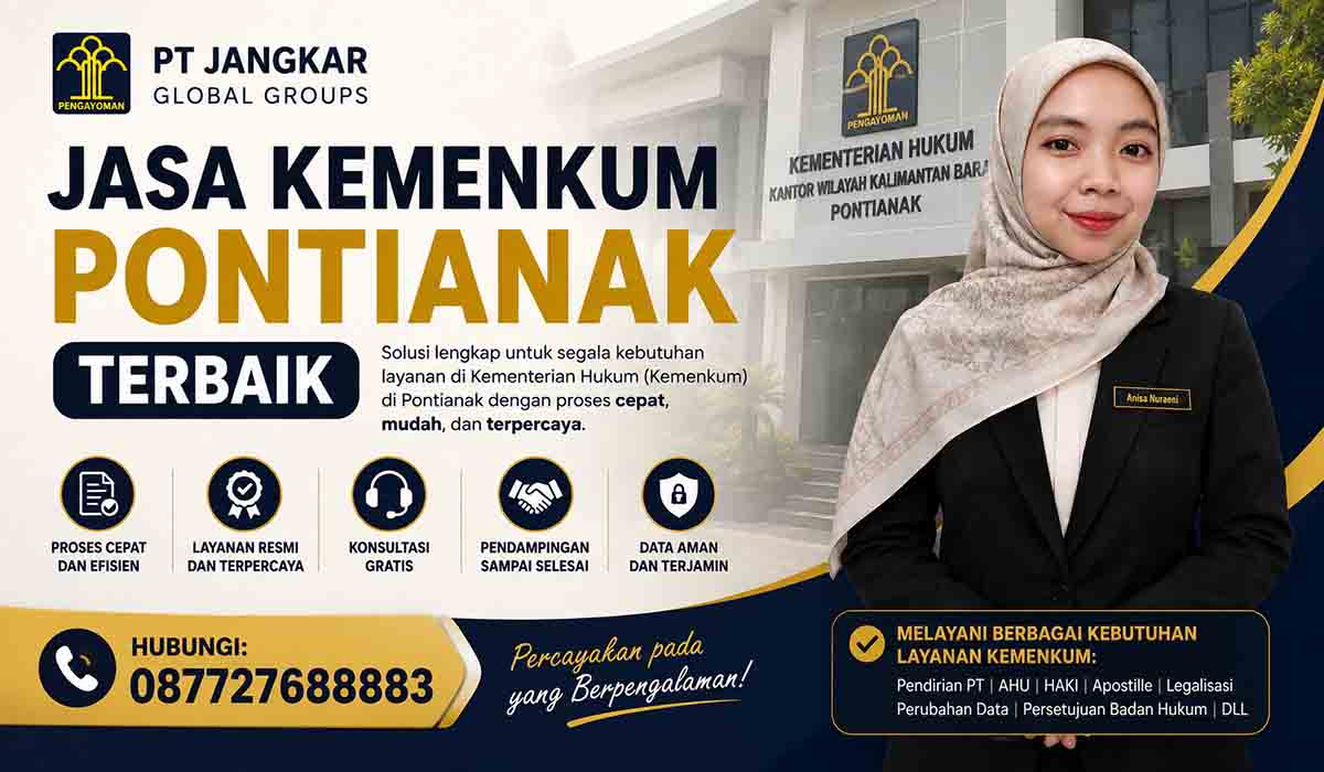 Jasa Kemenkum Pontianak Terbaik