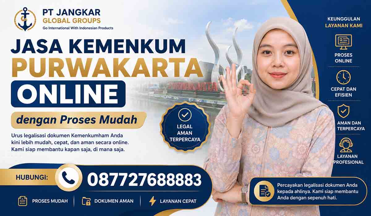 Jasa Kemenkum Purwakarta Online dengan Proses Mudah