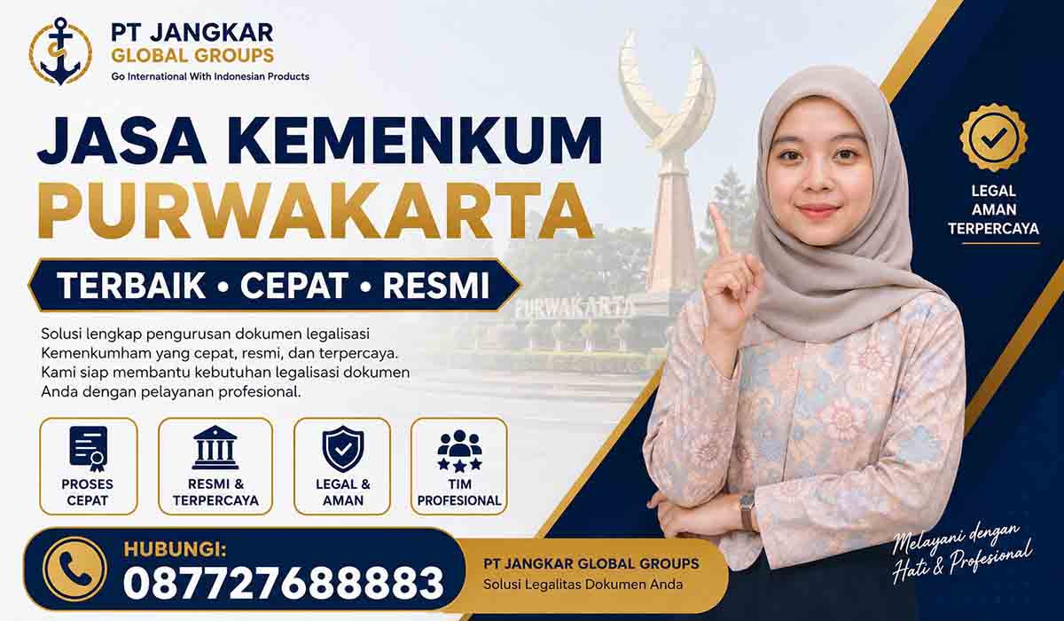 Jasa Kemenkum Purwakarta Terbaik Cepat, Resmi