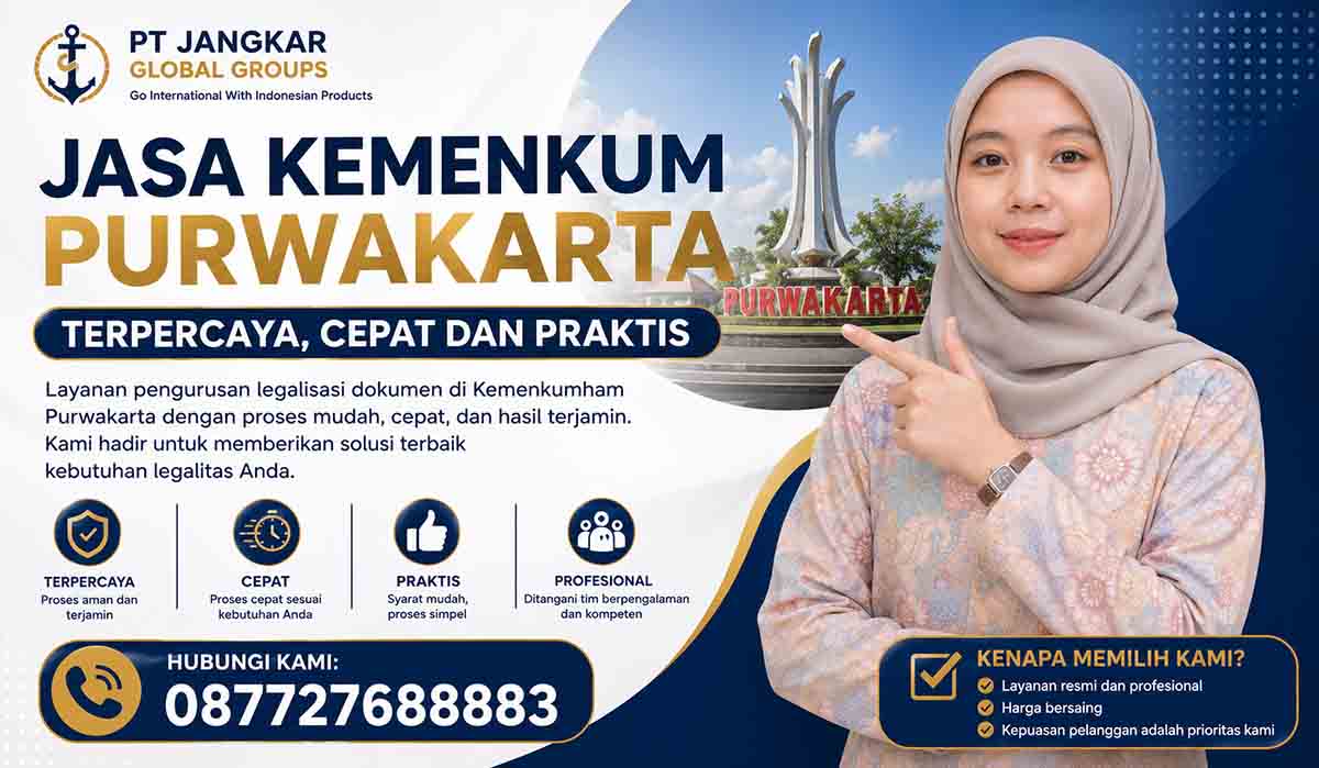 Jasa Kemenkum Purwakarta Terpercaya, Cepat dan Praktis