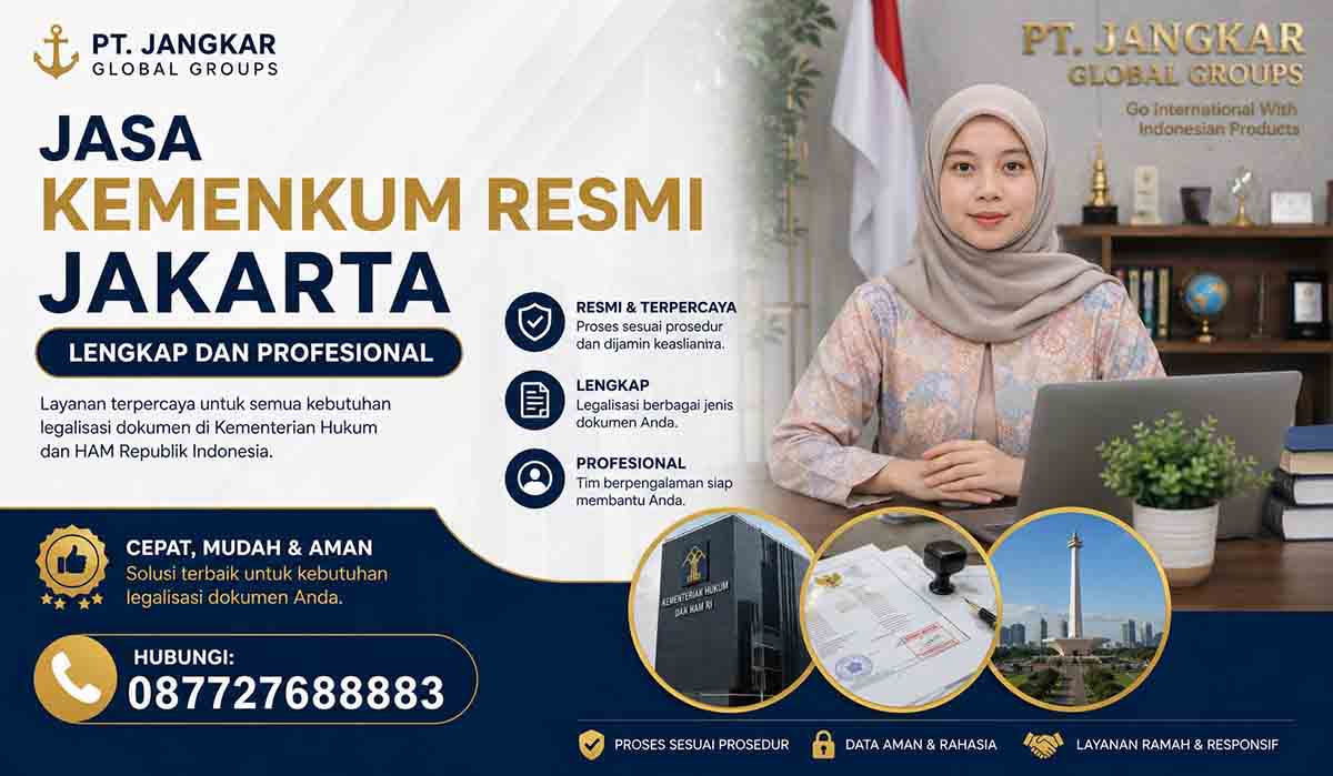 Jasa Kemenkum Resmi Jakarta Lengkap dan Profesional