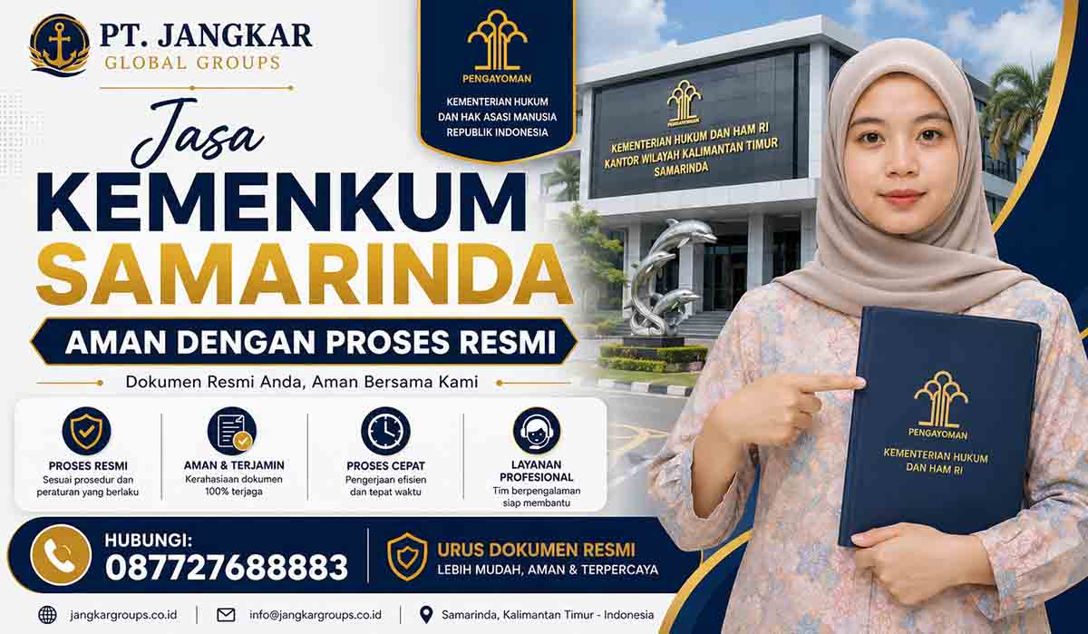 Jasa Kemenkum Samarinda Aman dengan Proses Resmi