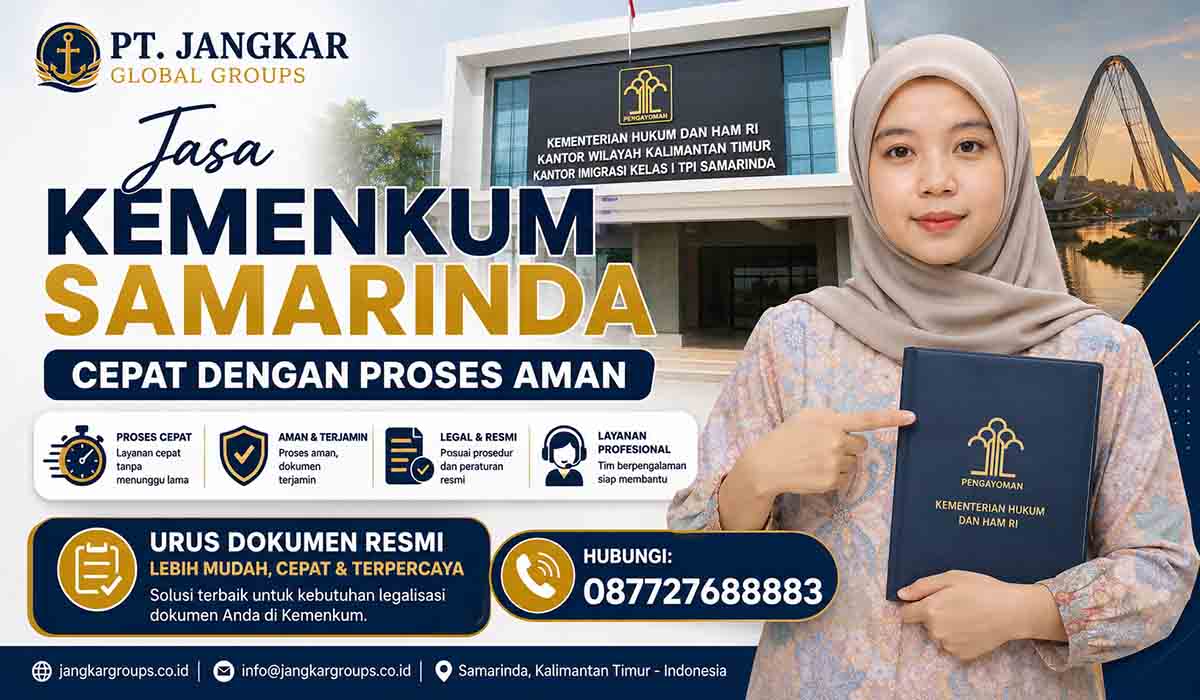 Jasa Kemenkum Samarinda Cepat dengan Proses Aman
