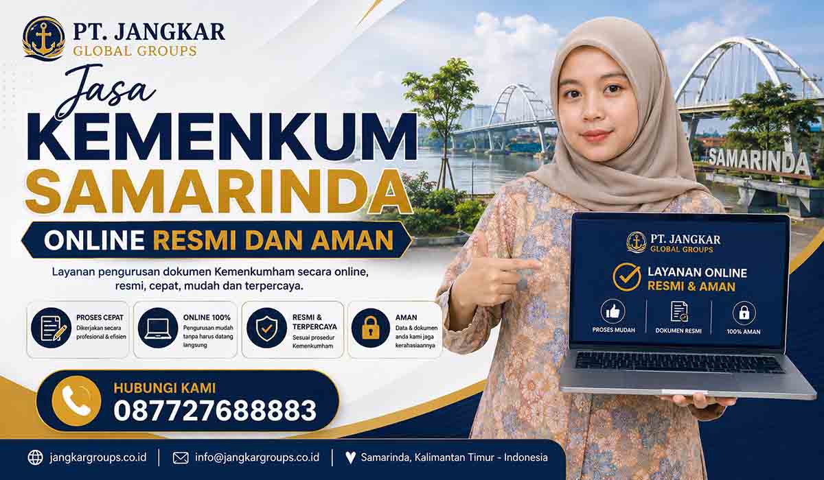 Jasa Kemenkum Samarinda Online Resmi dan Aman