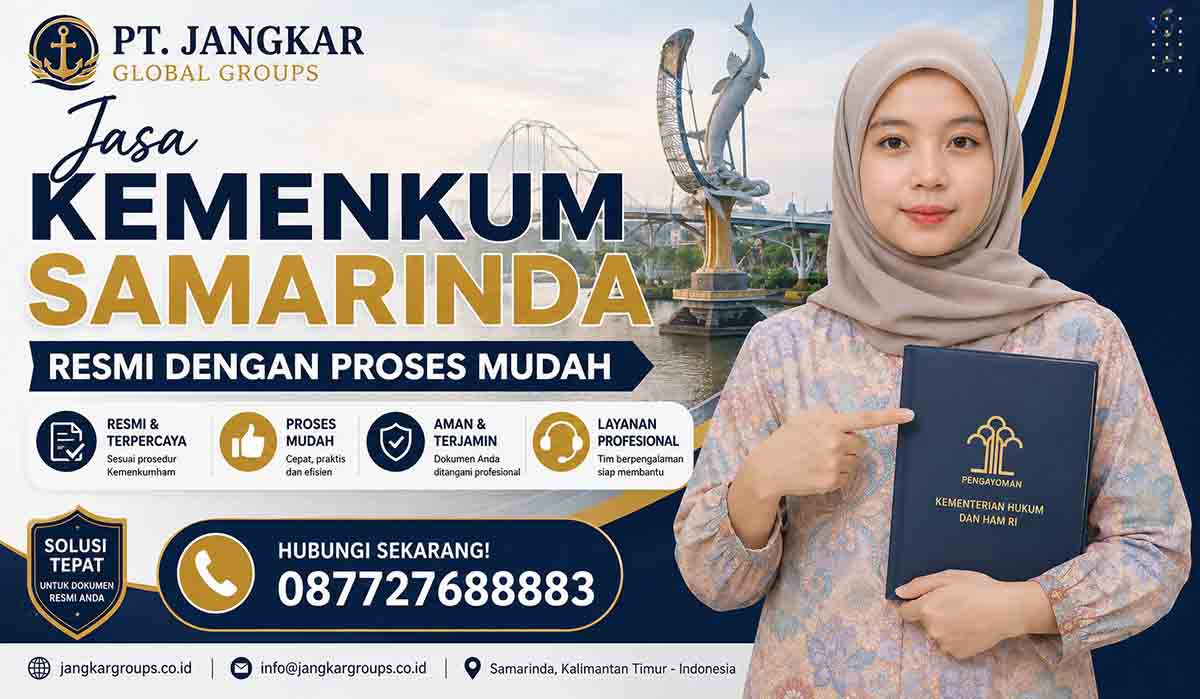 Jasa Kemenkum Samarinda Resmi dengan Proses Mudah