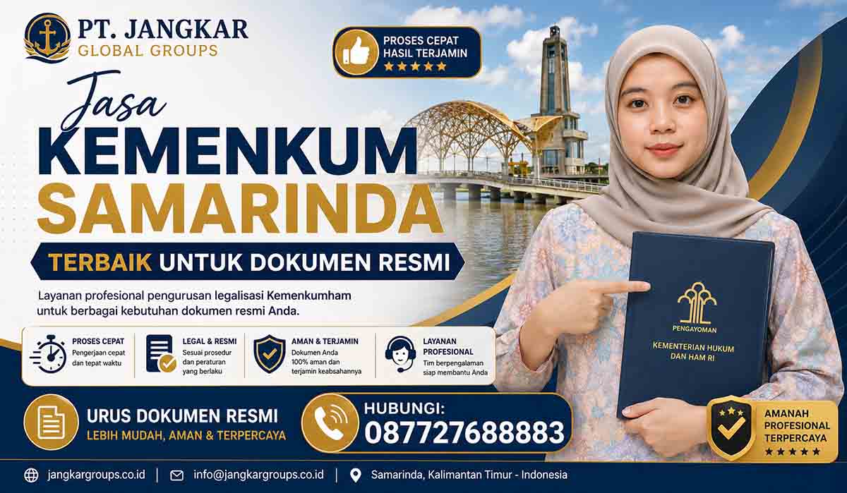 Jasa Kemenkum Samarinda Terbaik untuk Dokumen Resmi