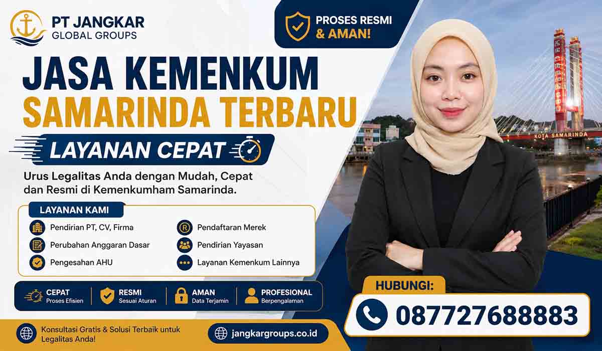 Jasa Kemenkum Samarinda Terbaru Layanan Cepat