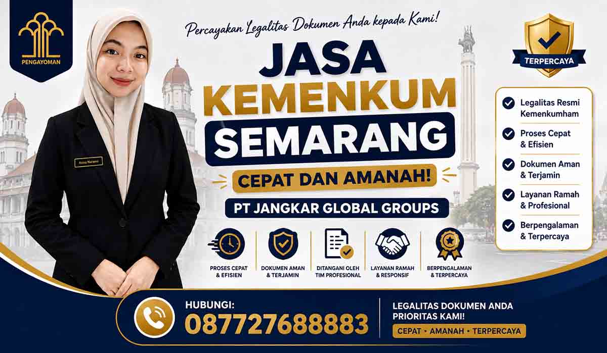 Jasa Kemenkum Semarang Cepat dan Amanah
