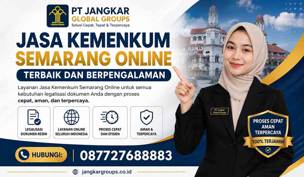 Jasa Kemenkum Semarang Online Terbaik dan Berpengalaman