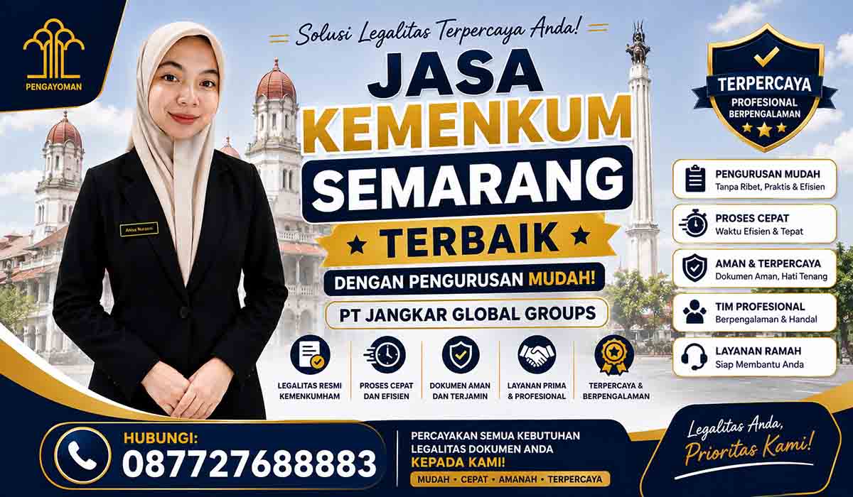 Jasa Kemenkum Semarang Terbaik dengan Pengurusan Mudah