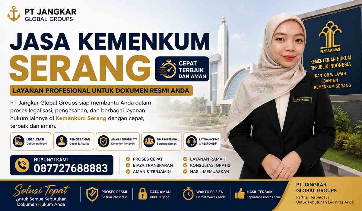 Jasa Kemenkum Serang Cepat Terbaik dan Aman