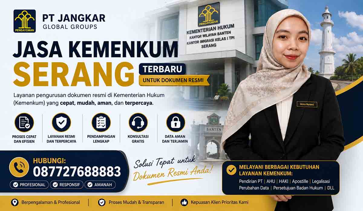 Jasa Kemenkum Serang Terbaru untuk Dokumen Resmi