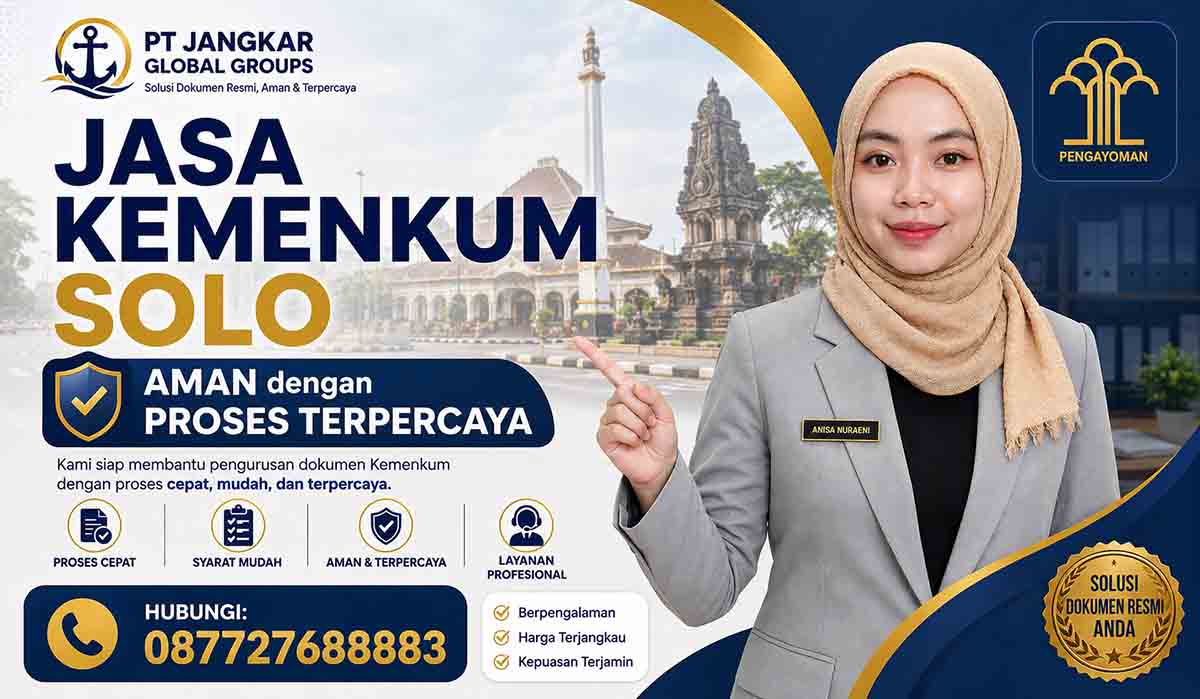 Jasa Kemenkum Solo Aman dengan Proses Terpercaya