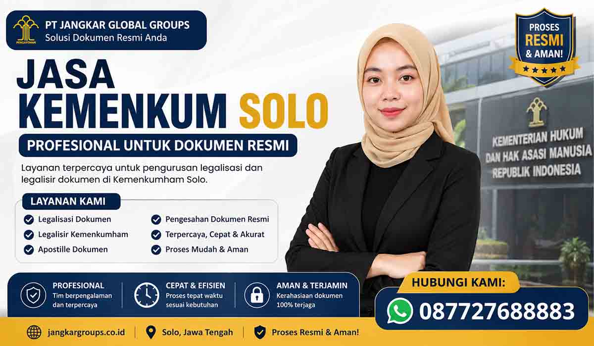 Jasa Kemenkum Solo Profesional untuk Dokumen Resmi