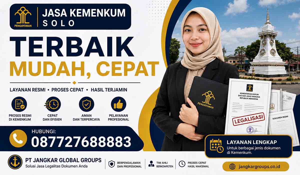 Jasa Kemenkum Solo Terbaik Mudah, Cepat