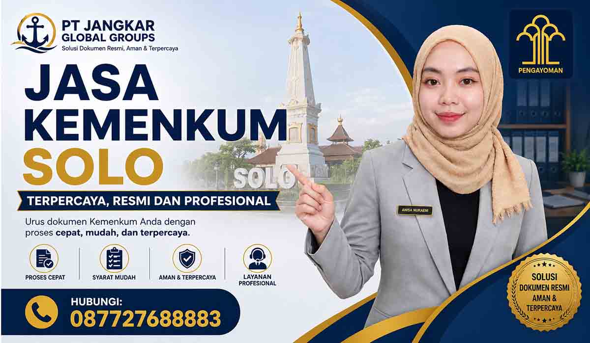 Jasa Kemenkum Solo Terpercaya Resmi dan Profesional