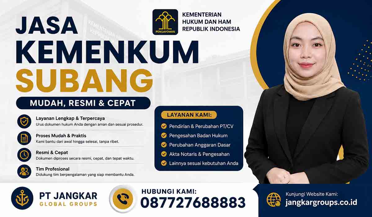 Jasa Kemenkum Subang Mudah Resmi dan Cepat