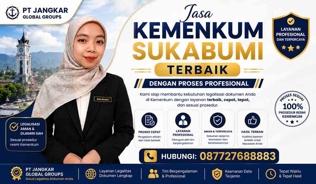 Jasa Kemenkum Sukabumi Terbaik dengan Proses Profesional