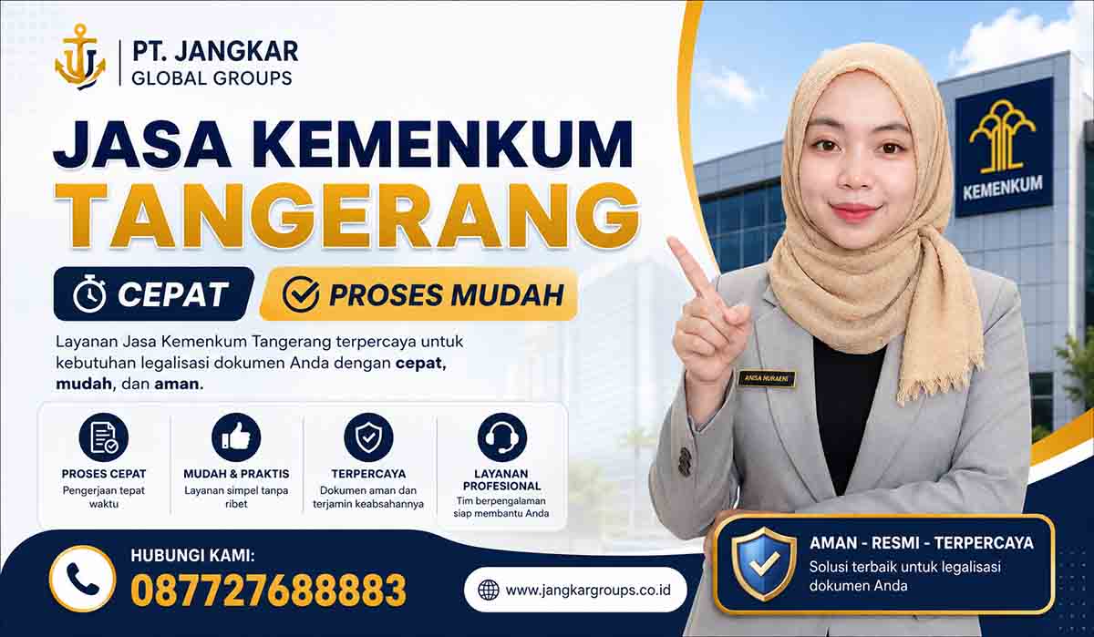 Jasa Kemenkum Tangerang Cepat Proses Mudah