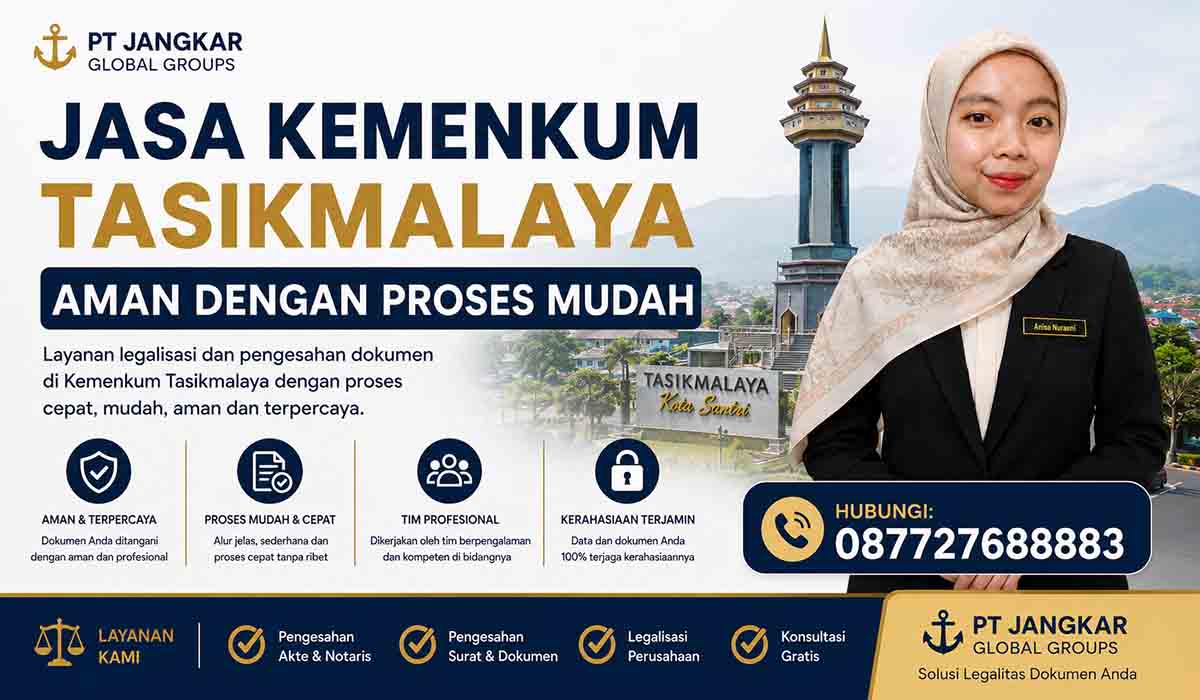 Jasa Kemenkum Tasikmalaya Aman dengan Proses Mudah