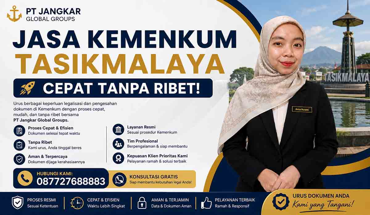 Jasa Kemenkum Tasikmalaya Cepat Tanpa Ribet