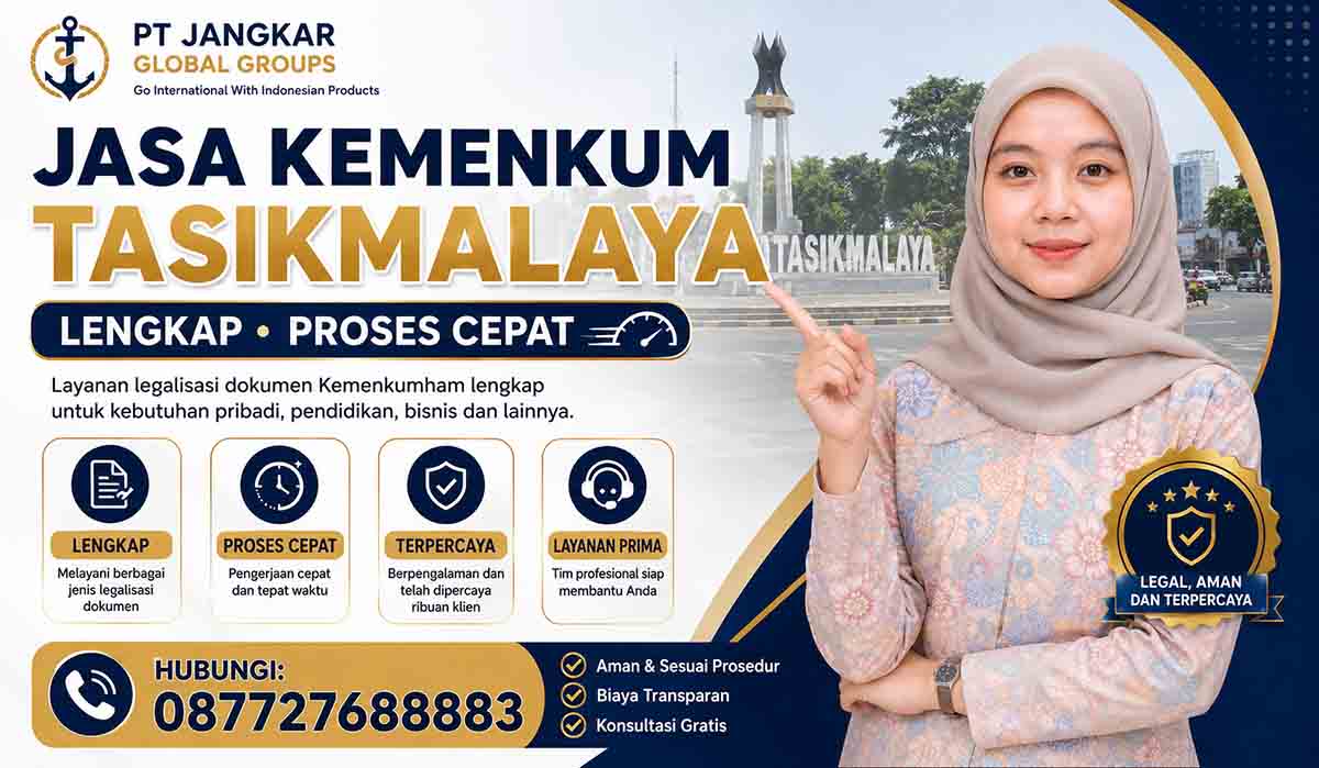 Jasa Kemenkum Tasikmalaya Lengkap Proses Cepat