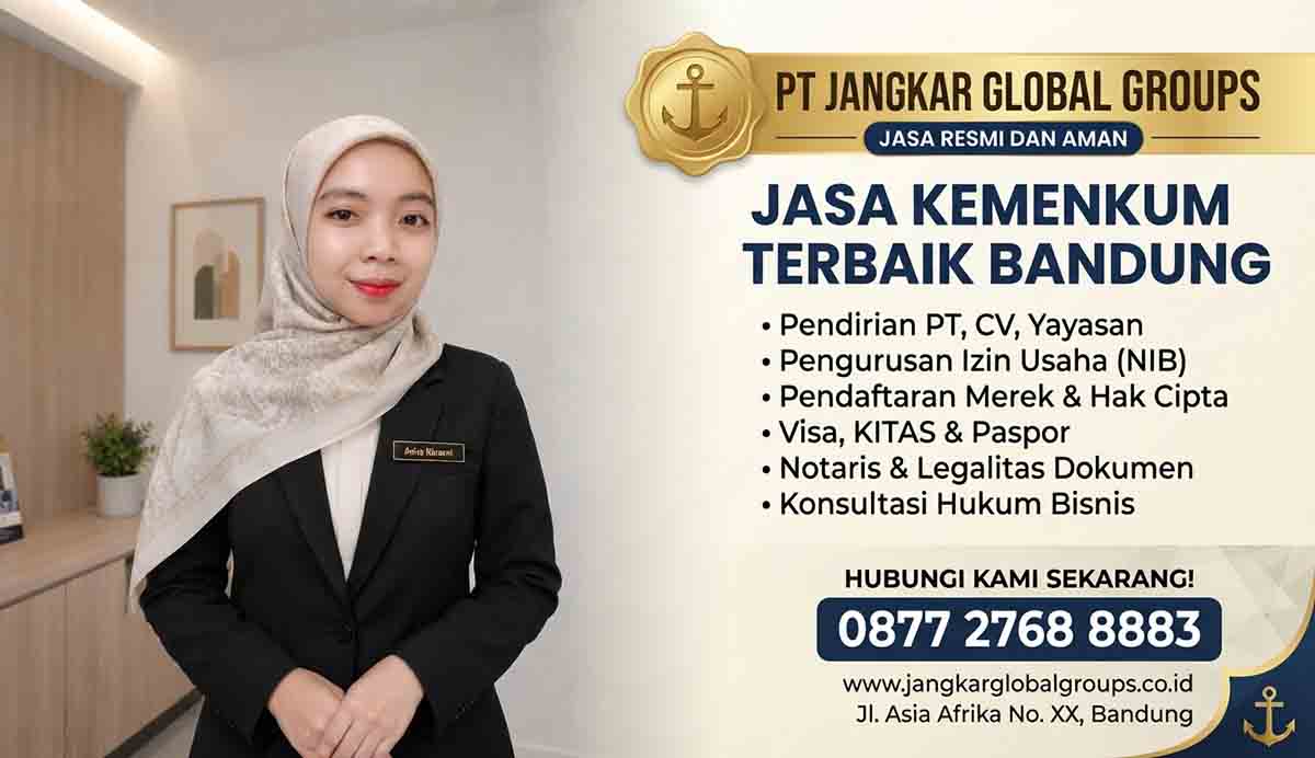 Jasa Kemenkum Terbaik Bandung Resmi dan Aman