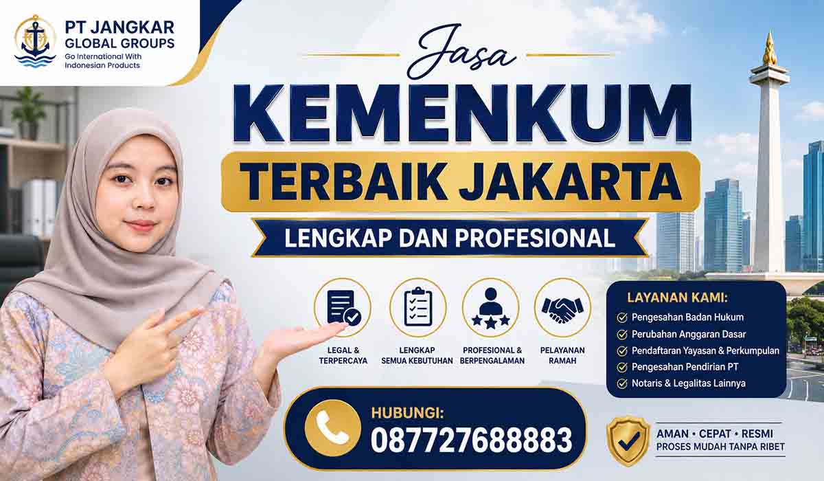 Jasa Kemenkum Terbaik Jakarta Lengkap dan Profesional