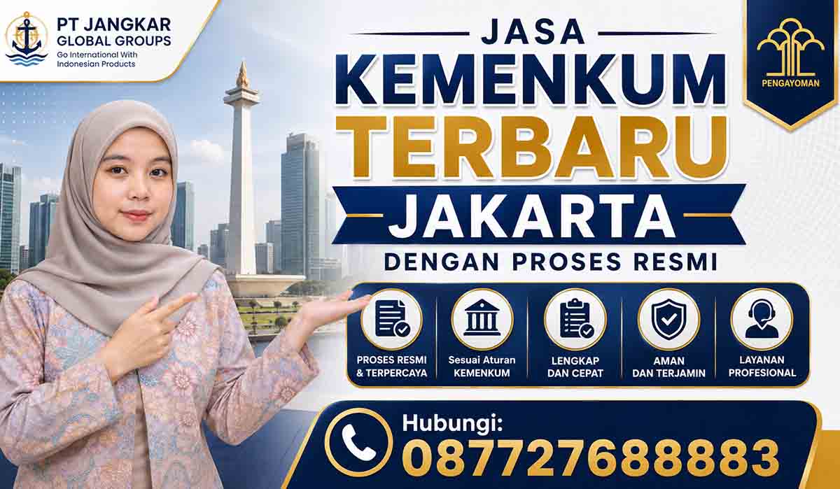 Jasa Kemenkum Terbaru Jakarta dengan Proses Resmi