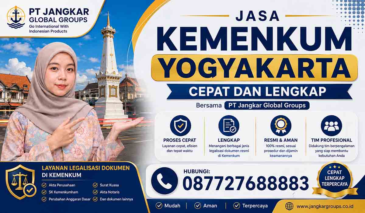 Jasa Kemenkum Yogyakarta Cepat dan Lengkap