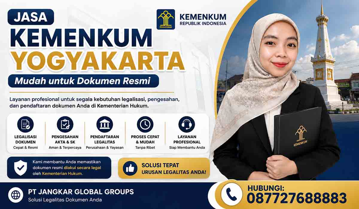 Jasa Kemenkum Yogyakarta Mudah untuk Dokumen Resmi