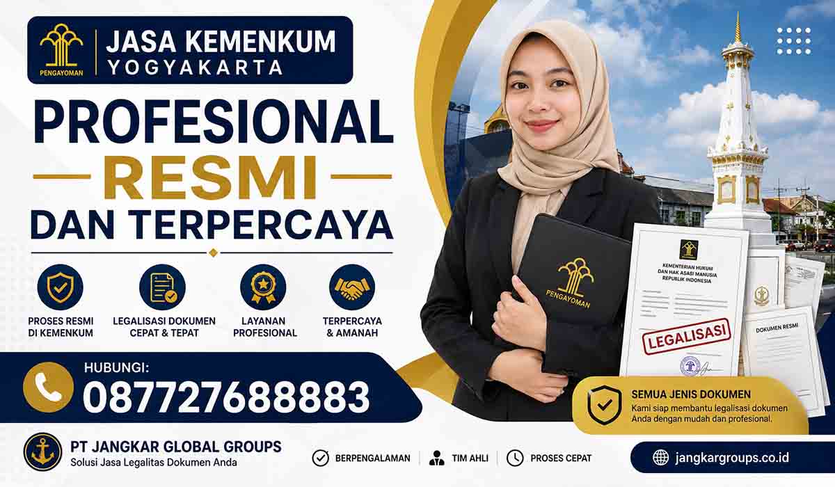 Jasa Kemenkum Yogyakarta Profesional Resmi dan Terpercaya
