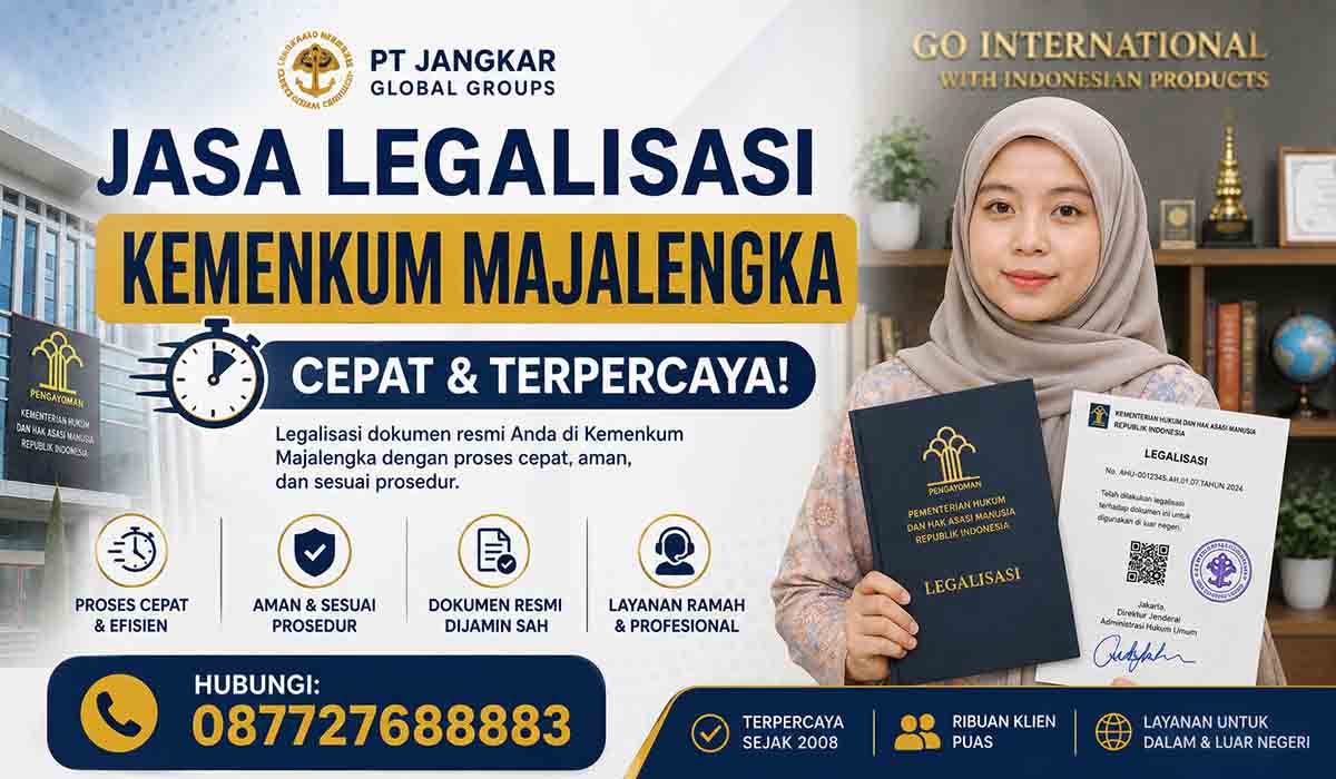 Jasa Legalisasi Kemenkum Majalengka Cepat