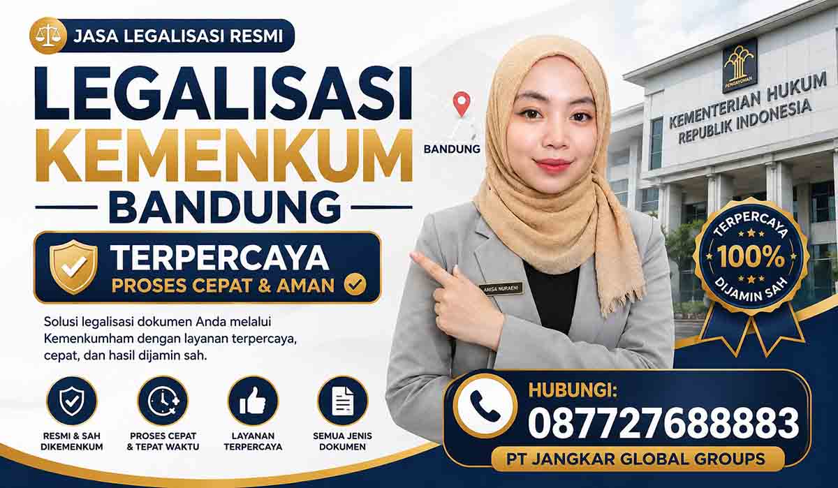 Legalisasi Kemenkum Bandung Terpercaya