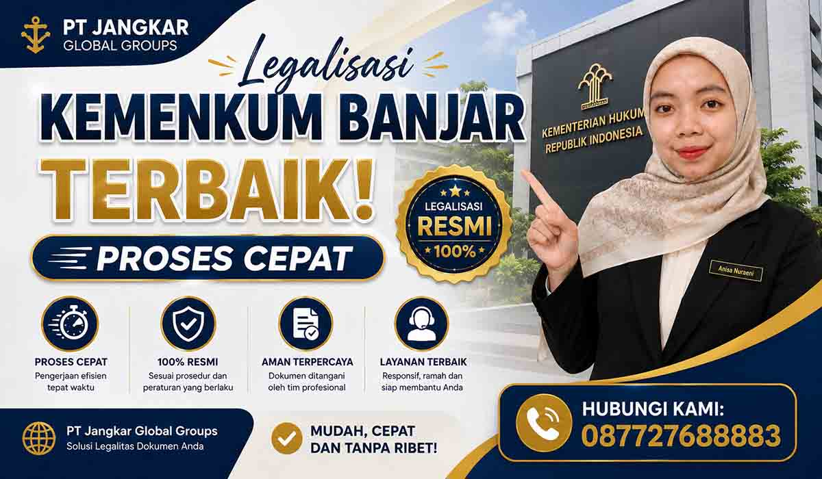 Legalisasi Kemenkum Banjar Terbaik Proses Cepat