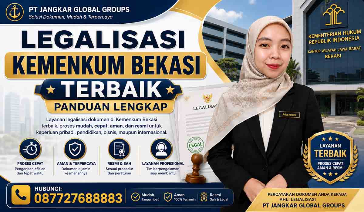 Legalisasi Kemenkum Bekasi Terbaik Panduan Lengkap