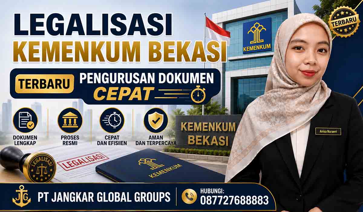 Legalisasi Kemenkum Bekasi Terbaru Pengurusan Dokumen Cepat
