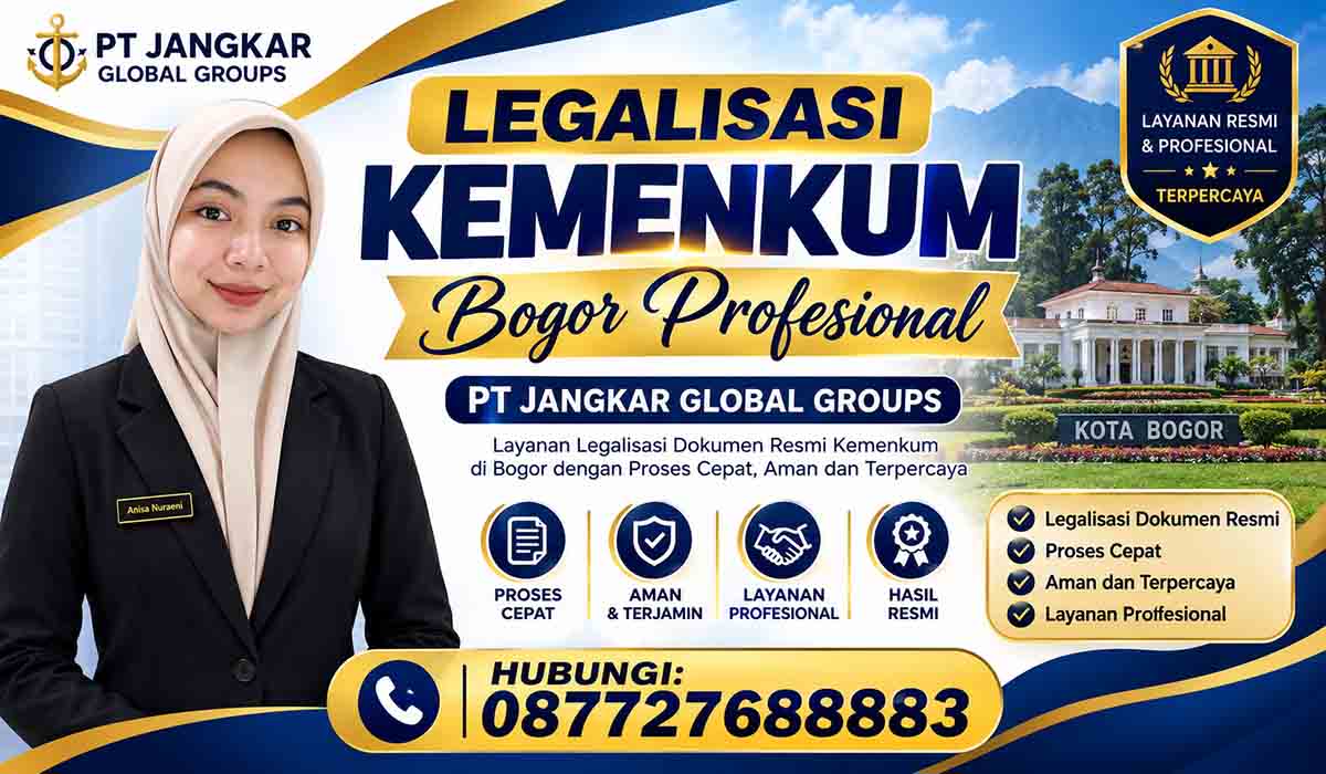 Legalisasi Kemenkum Bogor Profesional