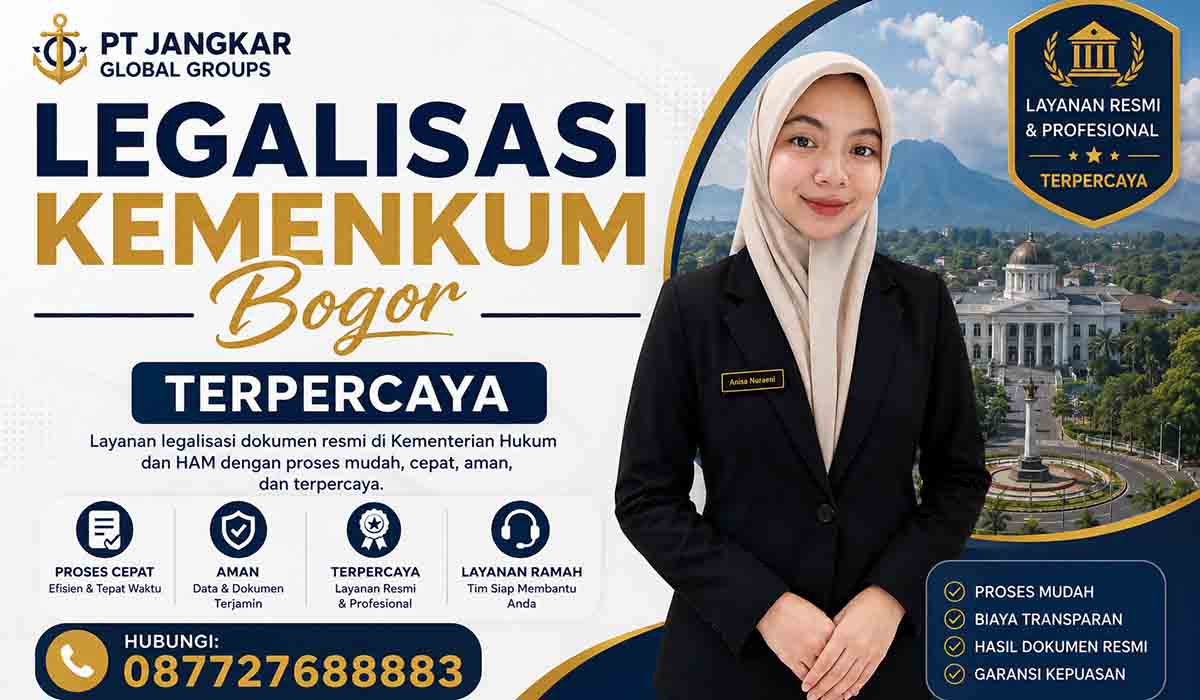 Legalisasi Kemenkum Bogor Terpercaya