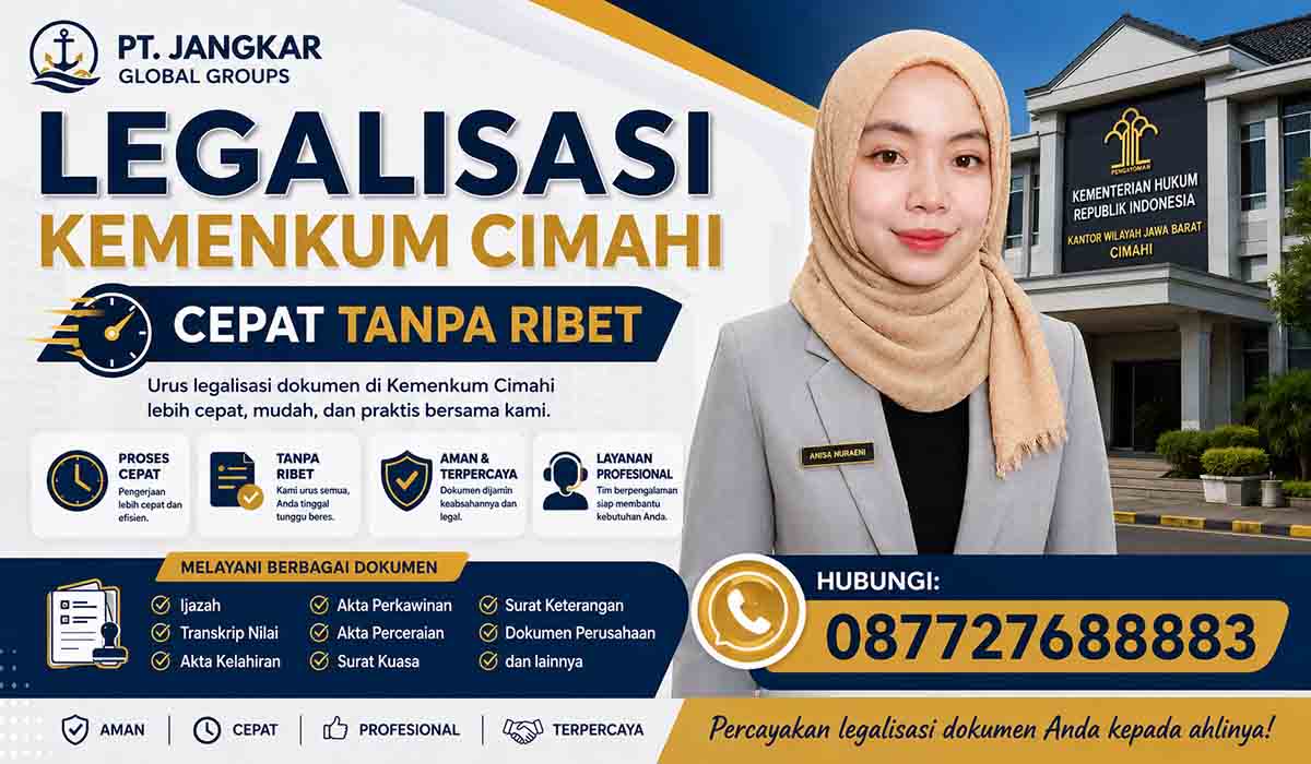 Legalisasi Kemenkum Cimahi Cepat Tanpa Ribet