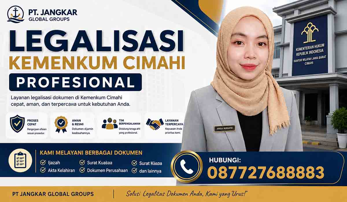 Legalisasi Kemenkum Cimahi Profesional