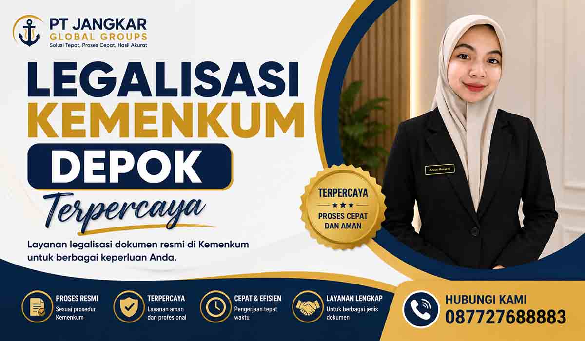 Legalisasi Kemenkum Depok Terpercaya