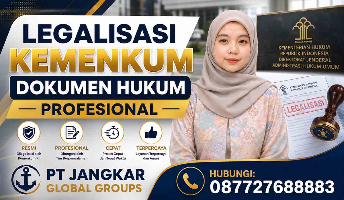 Legalisasi Kemenkum Dokumen Hukum Profesional