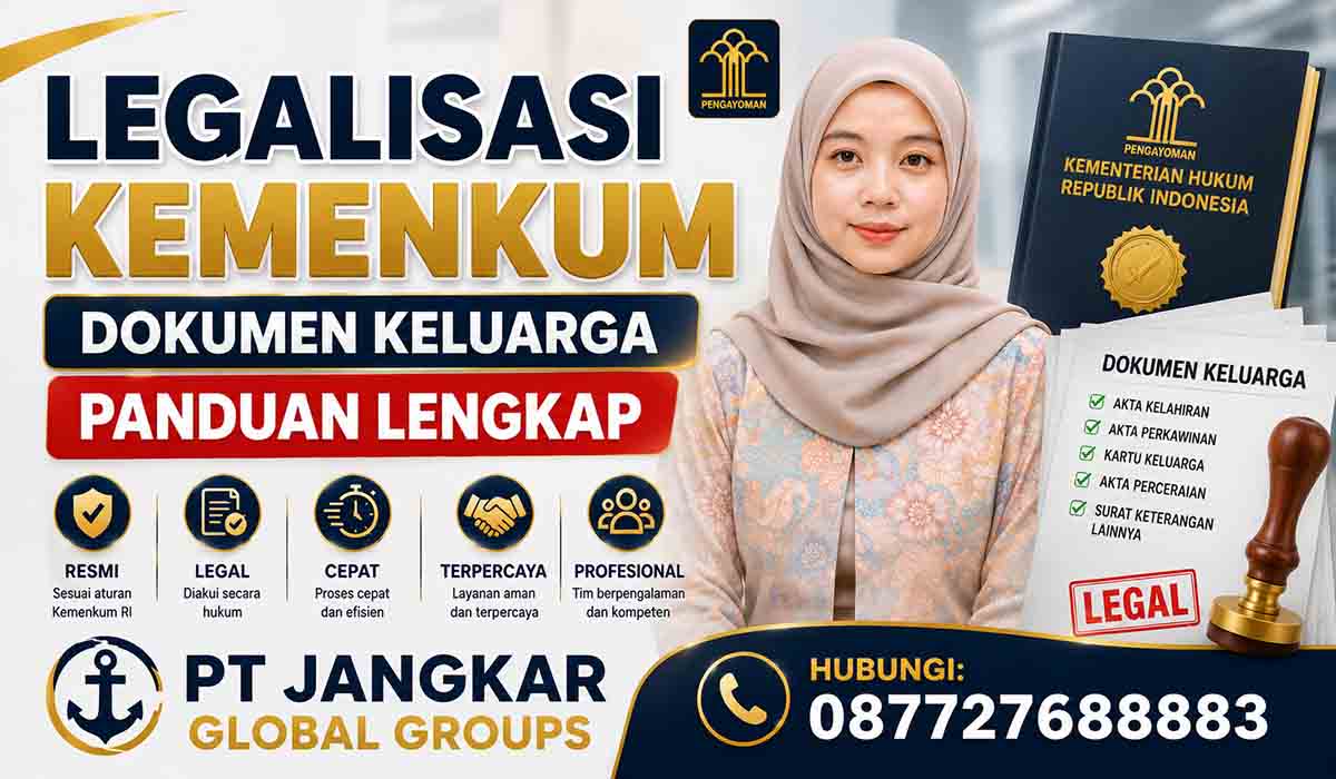 Legalisasi Kemenkum Dokumen Keluarga Panduan Lengkap