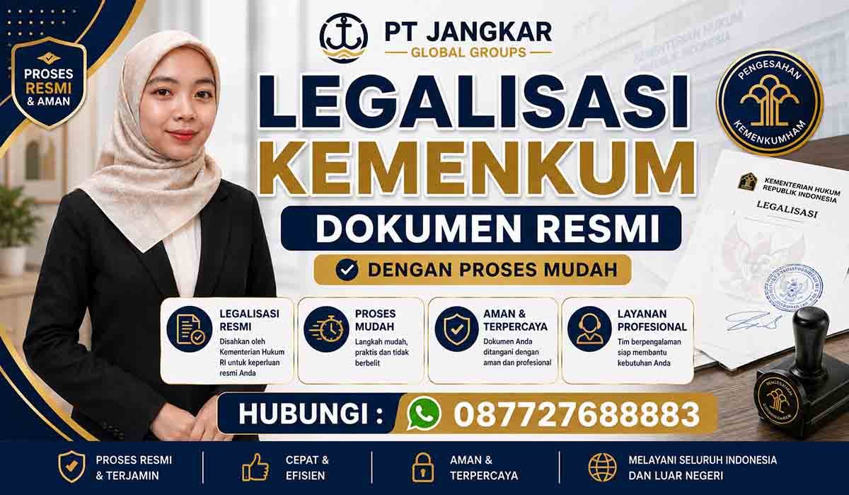 Legalisasi Kemenkum Dokumen Resmi dengan Proses Mudah