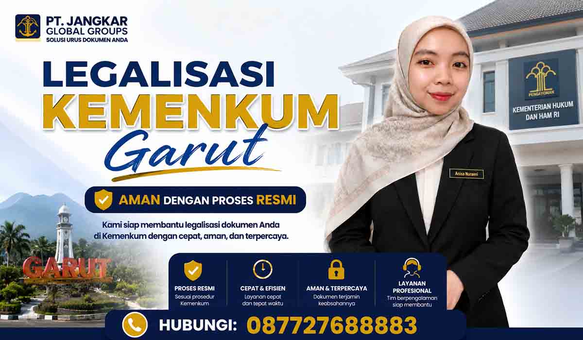 Legalisasi Kemenkum Garut Aman dengan Proses Resmi
