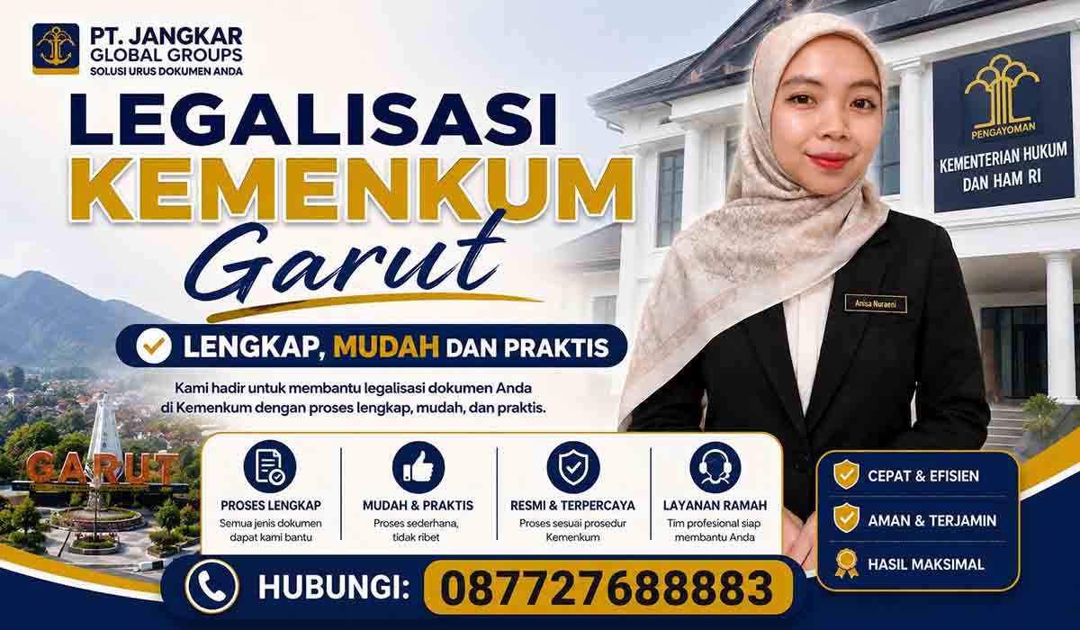 Legalisasi Kemenkum Garut Lengkap Mudah dan Praktis