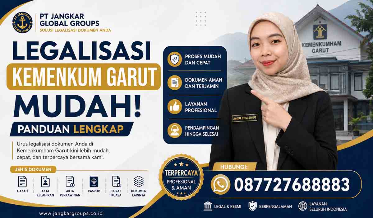 Legalisasi Kemenkum Garut Mudah Panduan Lengkap