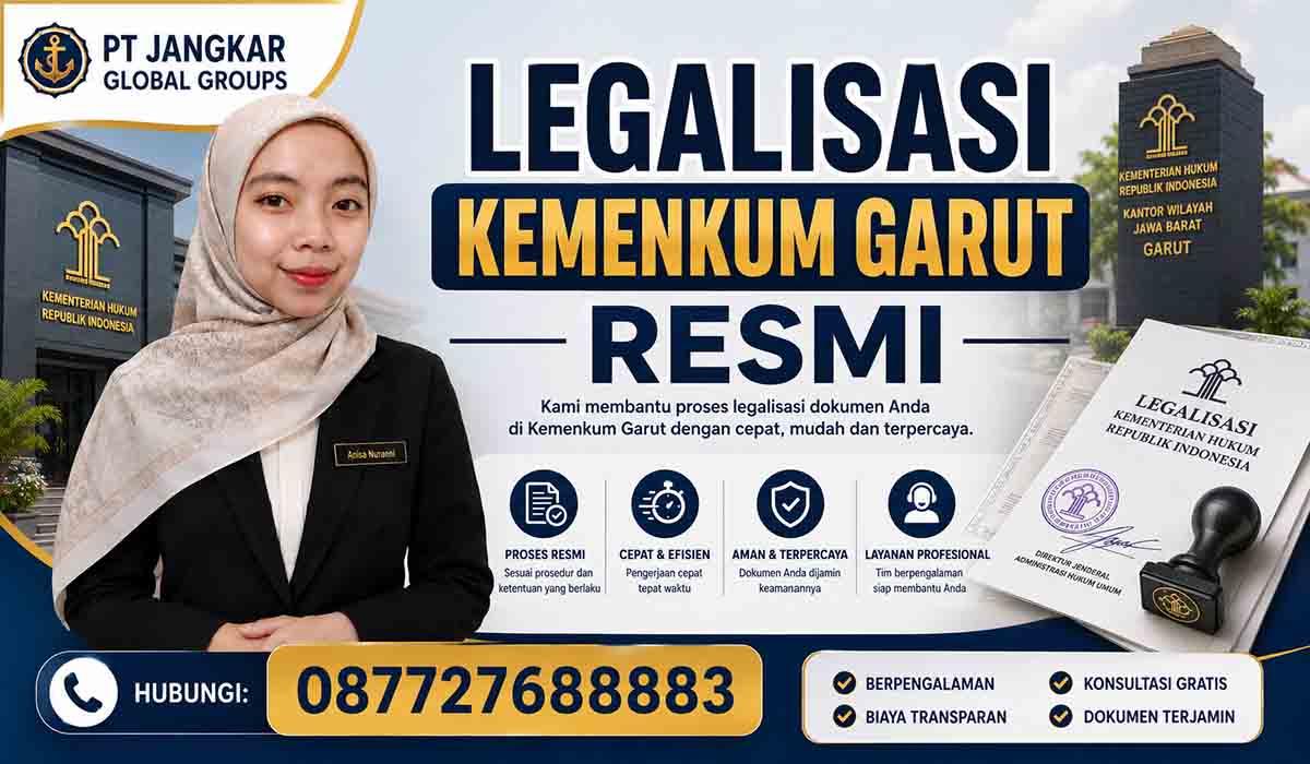 Legalisasi Kemenkum Garut Resmi